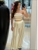 CONJUNTO CAMILE - OFF WHITE/ AREIA