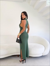 VESTIDO MARISTELA - VERDE MILITAR