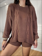 CONJUNTO CRISTINA - MARROM