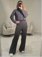 CONJUNTO MOUSSE AURORA - Chumbo