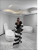 CONJUNTO BETINA - PRETO COM BRANCO