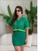 CROPPED GOLA POLO BANDEIRA - VERDE BANDEIRA