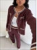 CONJUNTO MODAL  ELIZETE - BURGUNDY