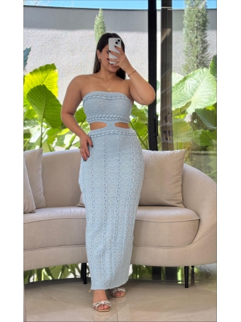 VESTIDO TOMARA QUE CAIA DEISE