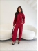CONJUNTO FLORAL - VERMELHO