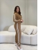 CONJUNTO MOUSSE LUCIELE - CARAMELO