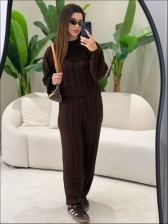 CONJUNTO BRIGITTE - Marrom