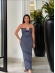 VESTIDO LISTRADO CAPRI - AZUL