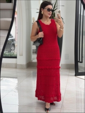 VESTIDO CHARLENE - VERMELHO