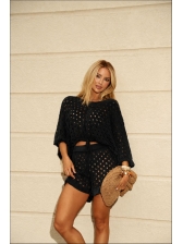 CONJUNTO SHORT LUANA - PRETO