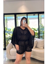 CONJUNTO SHORT LUANA - PRETO