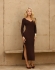 VESTIDO SANDY INVERNO - Marrom