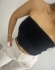 TOP FAIXA CANELADO - PRETO