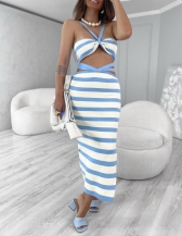 CONJUNTO MODAL MÔNACO - Azul bebê com off white