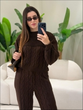 CONJUNTO BRIGITTE - Marrom