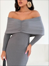 VESTIDO SUYANE - Grafite