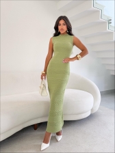 VESTIDO GEISE - VERDE MALVA