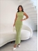VESTIDO GEISE - VERDE MALVA