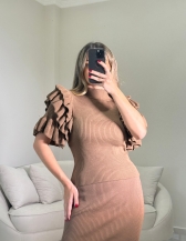 BLUSA BABADOS SUZY - Bege novo