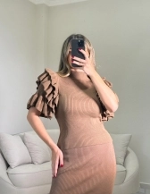 BLUSA BABADOS SUZY - Bege novo