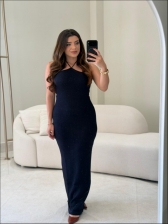 VESTIDO MODAL ANTONELLA - AZUL MARINHO