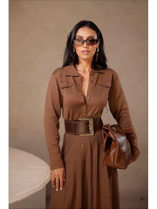 VESTIDO JOELI - CARAMELO