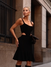 VESTIDO VALQUIRIA - Preto