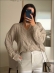 BLUSA TRANÇA MINEIA - Bege Mescla