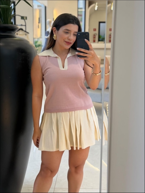 REGATA BICOLOR POLO - LILAS