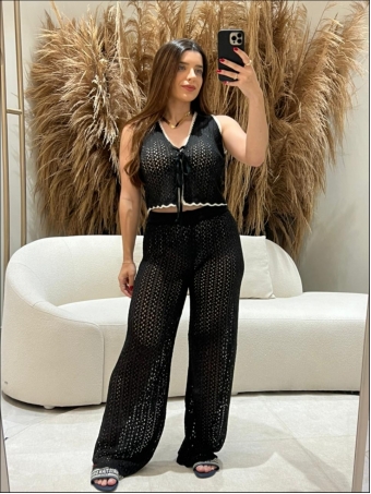 CONJUNTO RENDADO BICOLOR CAROLINA