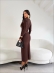 VESTIDO CLAIRE INVERNO - MARROM