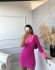 VESTIDO MULA MANCA PELE - Pink