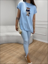 BLUSA URSO JOSY - AZUL BEBE