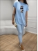 BLUSA URSO JOSY - AZUL BEBE
