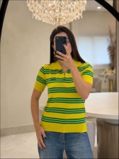 TSHIRT  BANDEIRA ALINE - VERDE LIMA