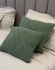 KIT COM DUAS CAPAS DE ALMOFADAS TRICOT - Verde
