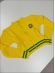 JAQUETA ZIPER BRASÃO BRASIL - AMARELO