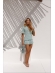 CONJUNTO SHORT LISTRADO ALICIA - Verde claro