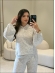 CONJUNTO MOUSSE LIGIA - BRANCO MESCLA