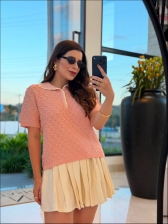TSHIRT RELEVO FLORENCE - ROSA BEBE