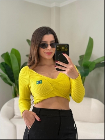 CROPPED SAMIRA BANDEIRA