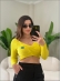 CROPPED SAMIRA BANDEIRA - VERDE LIMA