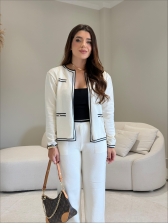 CONJUNTO MODAL  ELIZETE - OFF WHITE