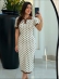 VESTIDO POLO POÁ - OFF WHITE/ BRONZE