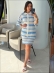 CONJUNTO ATENAS - OFF WHITE/ AZUL BEBE