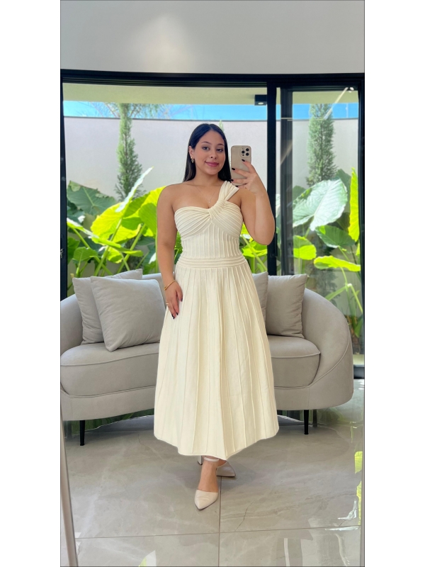 VESTIDO AMALIA - OFF WHITE