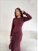 VESTIDO LONGO KIMBERLY - BURGUNDY