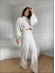 CONJUNTO MOUSSE LIGIA - BRANCO MESCLA