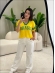 CROPPED NEW BRASIL - AMARELO