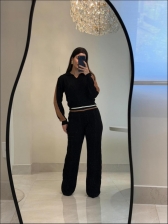 CONJUNTO LISTRAS LUCIANA - PRETO
